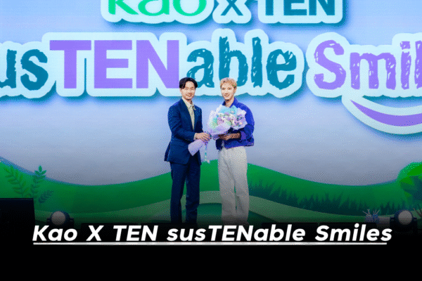 คาโอ เปิดตัว TEN แคมเปญแอมบาสเดอร์คนแรกฉลองครบรอบ 60 ปี ส่งต่อรอยยิ้มในงาน ‘Kao X TEN susTENable Smiles’